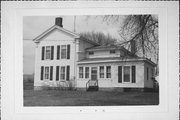 NORTH SIDE OF 14, HALFWAY BETWEEN WILDER AND RILEY. FIRE NO. 326A NORTH SIDE OF 14, HALFWAY BETWEEN WILDER AND RILEY. FIRE NO. 326A, a Greek Revival house, built in Porter, Wisconsin in 1850.