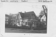 1603 JEFFERSON ST, a Queen Anne duplex/two-flat, built in Madison, Wisconsin in 1897.