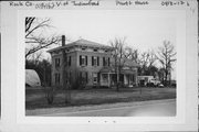 COUNTY HIGHWAY M, .6 MILES WEST OF INDIANFORD, a Italianate house, built in Fulton, Wisconsin in .