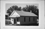 OVERLOOKING THE ROCK RIVER, ON WEST SIDE OF INDIANFORD, a Front Gabled city/town/village hall/auditorium, built in Fulton, Wisconsin in 1885.