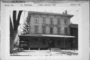 3889 HOTEL DR, a Italianate house, built in Milton, Wisconsin in 1847.