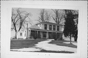 NORTH SIDE OF VICKERMAN RD, a Italianate house, built in Lima, Wisconsin in 1880.