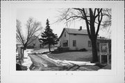 SOUTHEAST CORNER OF KK AND S9, a Greek Revival house, built in Lima, Wisconsin in 1840.