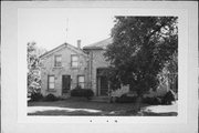 1827 & 1829 6TH ST, a Greek Revival house, built in Beloit, Wisconsin in 1849.