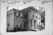 523 HIGHLAND AVE 523 HIGHLAND AVE, a Italianate house, built in Beloit, Wisconsin in 1860.