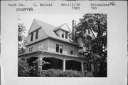 745 MILWAUKEE RD, a Queen Anne house, built in Beloit, Wisconsin in 1891.