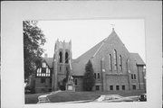 617 PUBLIC, a Late Gothic Revival church, built in Beloit, Wisconsin in 1929.
