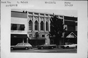 317 & 319 STATE ST, a Early Gothic Revival large retail building, built in Beloit, Wisconsin in 1880.