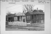 707, 711, 715 TOWER ST 707, 711, 715 TOWER ST, a One Story Cube house, built in Beloit, Wisconsin in 1905.