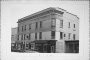 N HENRY, OPPOSITE CARLTON, a Commercial Vernacular retail building, built in Edgerton, Wisconsin in 1900.