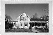 288 E MAIN ST, a Greek Revival house, built in Evansville, Wisconsin in 1858.