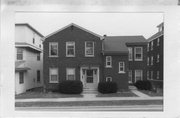 123 E GORHAM ST, a Greek Revival house, built in Madison, Wisconsin in 1852.