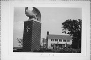 E SIDE OF 51 (CENTER), NEAR INTERSECTION WITH W DELAVAN DR, a Side Gabled social recreational/fraternal hall, built in Janesville, Wisconsin in 1927.