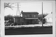 814 CENTER AVE, a Greek Revival house, built in Janesville, Wisconsin in 1855.