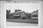 814 CENTER AVE, a Greek Revival house, built in Janesville, Wisconsin in 1855.