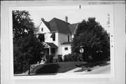 121 E HOLMES ST, a Queen Anne house, built in Janesville, Wisconsin in 1885.