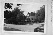 121 E HOLMES ST, a Queen Anne house, built in Janesville, Wisconsin in 1885.