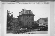 170 S JACKSON ST, a Second Empire house, built in Janesville, Wisconsin in 1870.