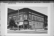 300 W MILWAUKEE ST, a Queen Anne retail building, built in Janesville, Wisconsin in 1889.