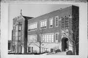 317 E WALL ST, a Late Gothic Revival elementary, middle, jr.high, or high, built in Janesville, Wisconsin in 1928.