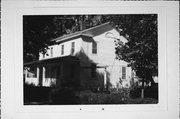 172 W MADISON, a Greek Revival house, built in Milton, Wisconsin in 1880.