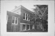 W SIDE OF MAIN ST, a Other Vernacular elementary, middle, jr.high, or high, built in Hawkins, Wisconsin in 1916.