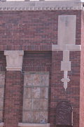 C. 580 WATER ST, a Prairie School bank/financial institution, built in Prairie du Sac, Wisconsin in 1922.