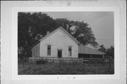 NORTHWEST CORNER OF COUNTY HIGHWAY C AND WITWEN RD, a Front Gabled one to six room school, built in Honey Creek, Wisconsin in .