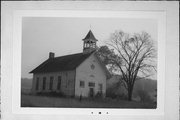 COUNTY HIGHWAY G, NORTH SIDE, 3 MILES NORTHWEST OF HIGHWAY 58, a Front Gabled one to six room school, built in Woodland, Wisconsin in .