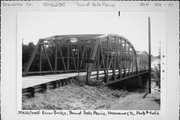 STATE HIGHWAY 22 OVER WOLF RIVER, a NA (unknown or not a building) overhead truss bridge, built in Belle Plaine, Wisconsin in 1936.