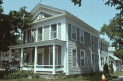 327 LOCUST ST 327 LOCUST ST, a Greek Revival house, built in Hudson, Wisconsin in 1861.