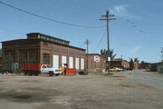 MONROE ST N MONROE ST N, a Astylistic Utilitarian Building roundhouse/repair shop/car barn, built in North Hudson, Wisconsin in 1890.