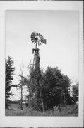 NW CORNER OF STATE HIGHWAY 35 AND GLOVER RD, a NA (unknown or not a building) windmill, built in Troy, Wisconsin in 1933.