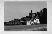 893 US HIGHWAY 63, a Queen Anne church, built in Baldwin, Wisconsin in 1905.