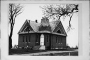 US HIGHWAY 63, STATE HIGHWAY 64, N SIDE, .3 MI E OF STATE HIGHWAY 46, a Queen Anne house of worship, built in Cylon, Wisconsin in 1903.
