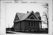 US HIGHWAY 63, STATE HIGHWAY 64, N SIDE, .3 MI E OF STATE HIGHWAY 46, a Queen Anne house of worship, built in Cylon, Wisconsin in 1903.