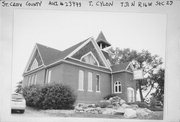 US HIGHWAY 63, STATE HIGHWAY 64, N SIDE, .3 MI E OF STATE HIGHWAY 46, a Queen Anne house of worship, built in Cylon, Wisconsin in 1903.