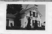 600 W MAIN ST, a Greek Revival house, built in Stoughton, Wisconsin in 1854.