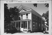 327 LOCUST ST 327 LOCUST ST, a Greek Revival house, built in Hudson, Wisconsin in 1861.