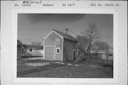 801 ST CROIX ST, IN THE REAR, a Astylistic Utilitarian Building garage, built in Hudson, Wisconsin in .