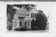 308 N VAN BUREN ST, a Queen Anne house, built in Stoughton, Wisconsin in 1895.