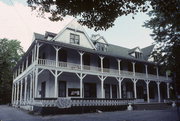 300 N SHORE DR, a Queen Anne hotel/motel, built in Elkhart Lake, Wisconsin in 1855.
