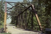 WOODLAND RD, OVER SHEBOYGAN RIVER, a NA (unknown or not a building) overhead truss bridge, built in Sheboygan Falls, Wisconsin in .
