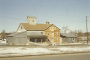 HIGHWAY 57, a Astylistic Utilitarian Building mill, built in Waldo, Wisconsin in 1859.