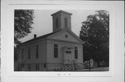 9181 CENTER ST, a church, built in Greenbush, Wisconsin in 1855.