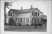 W6654N COUNTY HIGHWAY A, a Gabled Ell house, built in Rhine, Wisconsin in 1865.