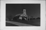 N7544 STH 57, a Front Gabled church, built in Rhine, Wisconsin in .