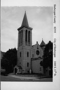 1444 S 11TH ST, a Romanesque Revival house of worship, built in Sheboygan, Wisconsin in 1907.