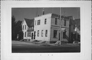 1136 Indiana Ave and 1027-1029 S 12th St, a Italianate boarding house, built in Sheboygan, Wisconsin in 1890.