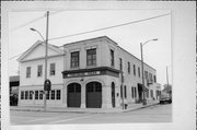403 BROADWAY ST, a Commercial Vernacular fire house, built in Sheboygan Falls, Wisconsin in 1915.